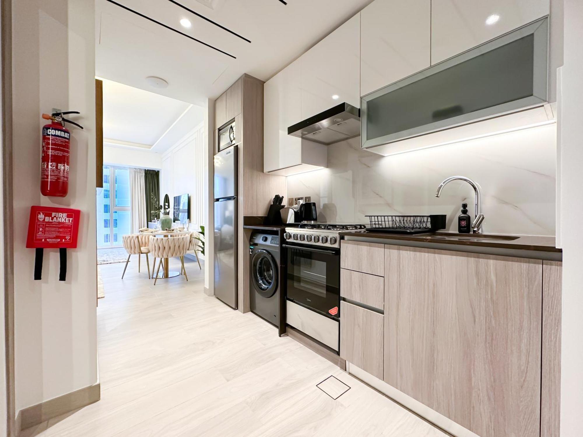 Apartment Trophy Elegant W Premium Facilities & Golf Simulator Dubai